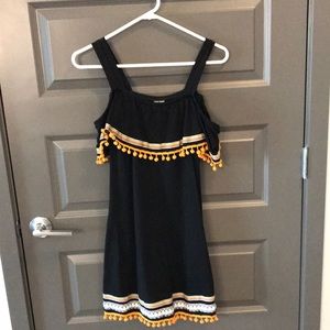 ASOS cold shoulder sundress